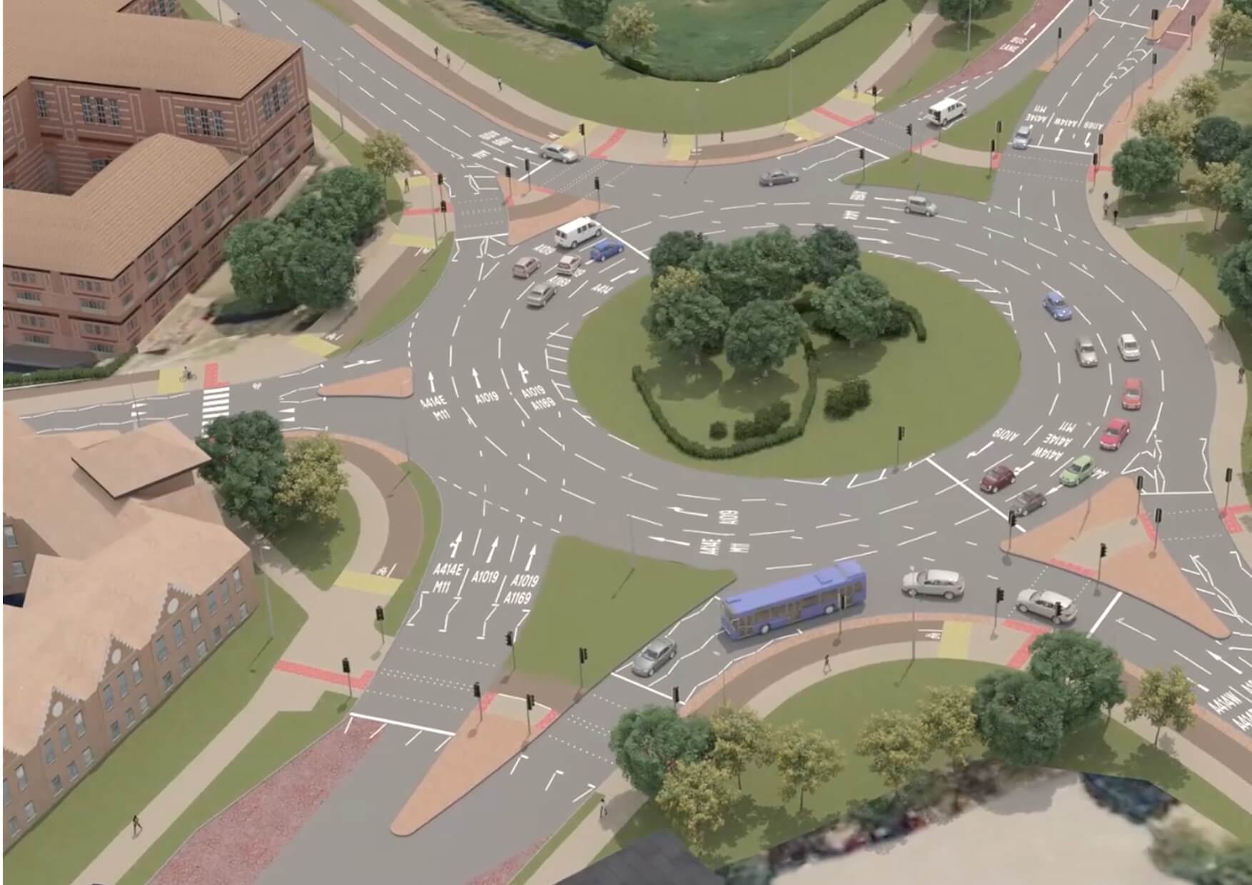Redesigned Junction New sustainable transport corridor to serve HGGT | Building New Communities
